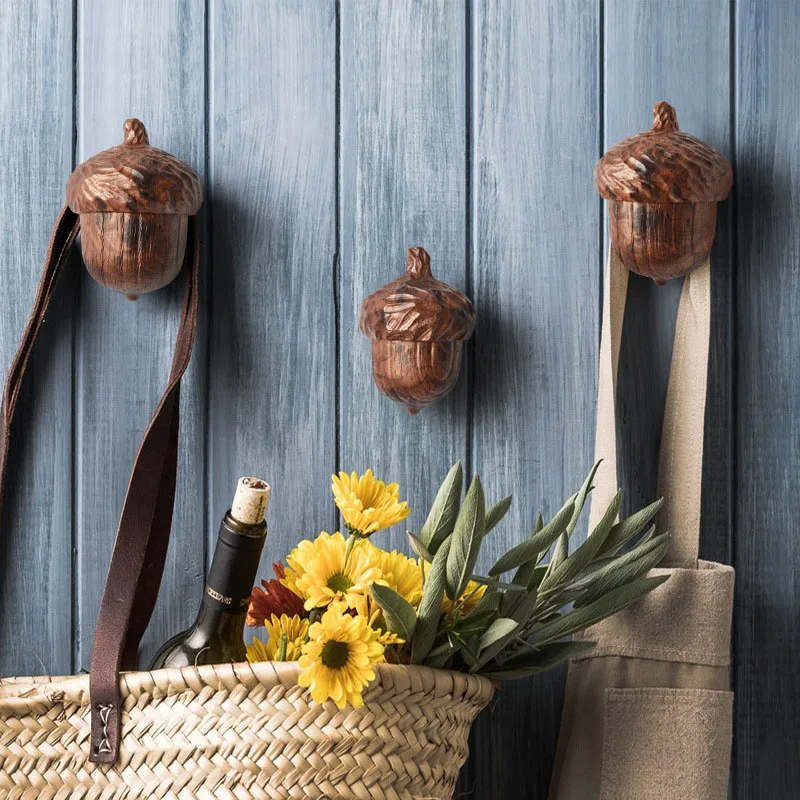 Strongwell скандинавские искусственные сосновые конусы крючок настенное украшение