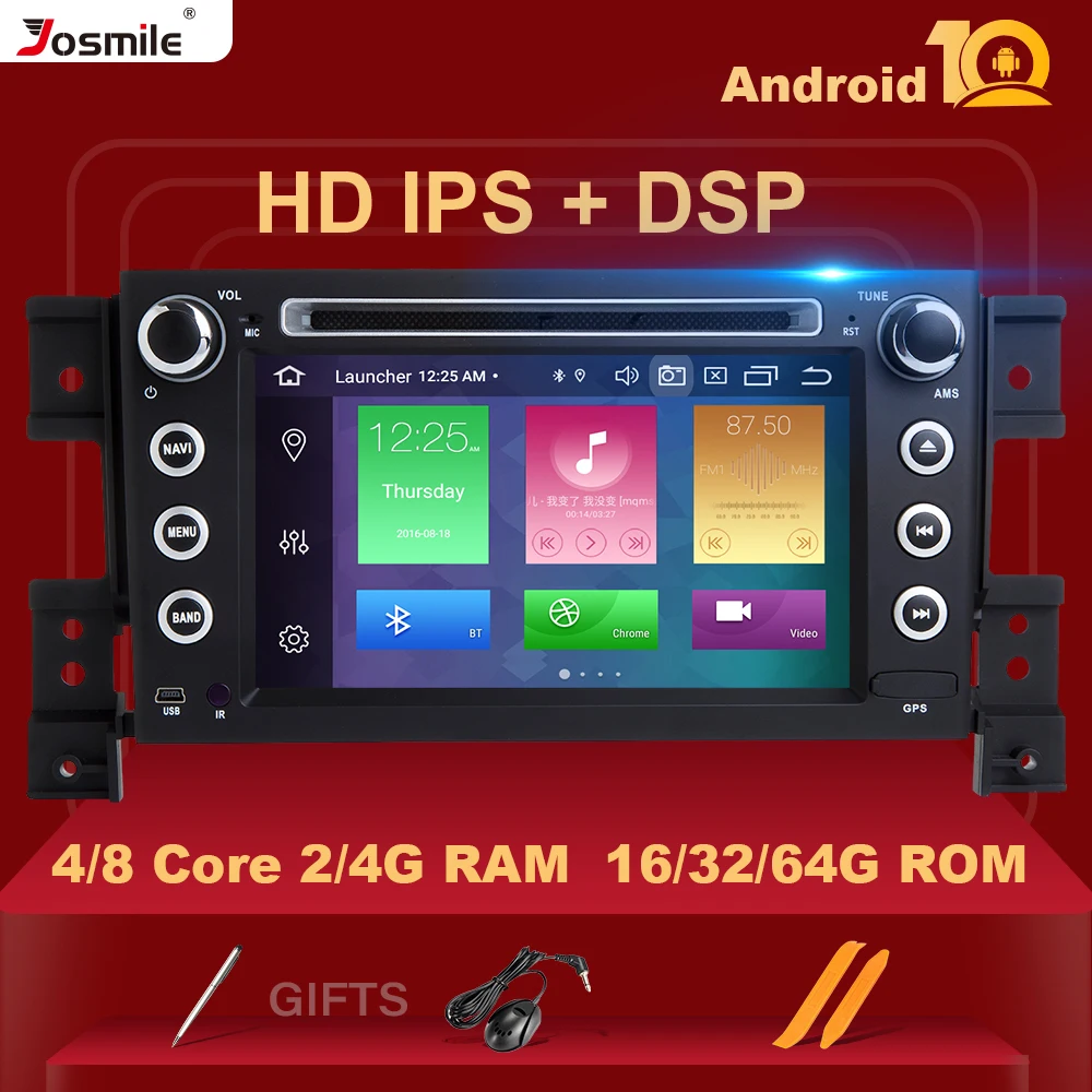 

IPS Android 10 Car radio For Suzuki Grand Vitara 2005 2006 2007 2008 2009 2010 2011 2012 2013 Multimedia GPS Stereo Head Unit