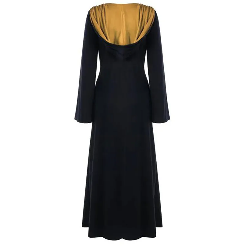Готический плащ Wicca Robe, костюм ведьмы, костюмированный плащ для женщин, костюмы на Хэллоуин, костюмы вампиров, Необычные Вечерние Платья, размер J23