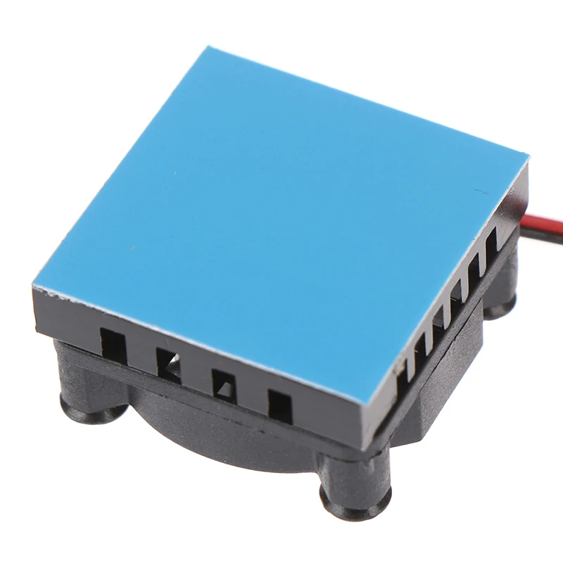 

Square Cooling Fan Universal Fan Cooler Module with Heatsink Cooler Kit Copper Aluminum Cooling Pad For Raspberry Pi 4 /3/2