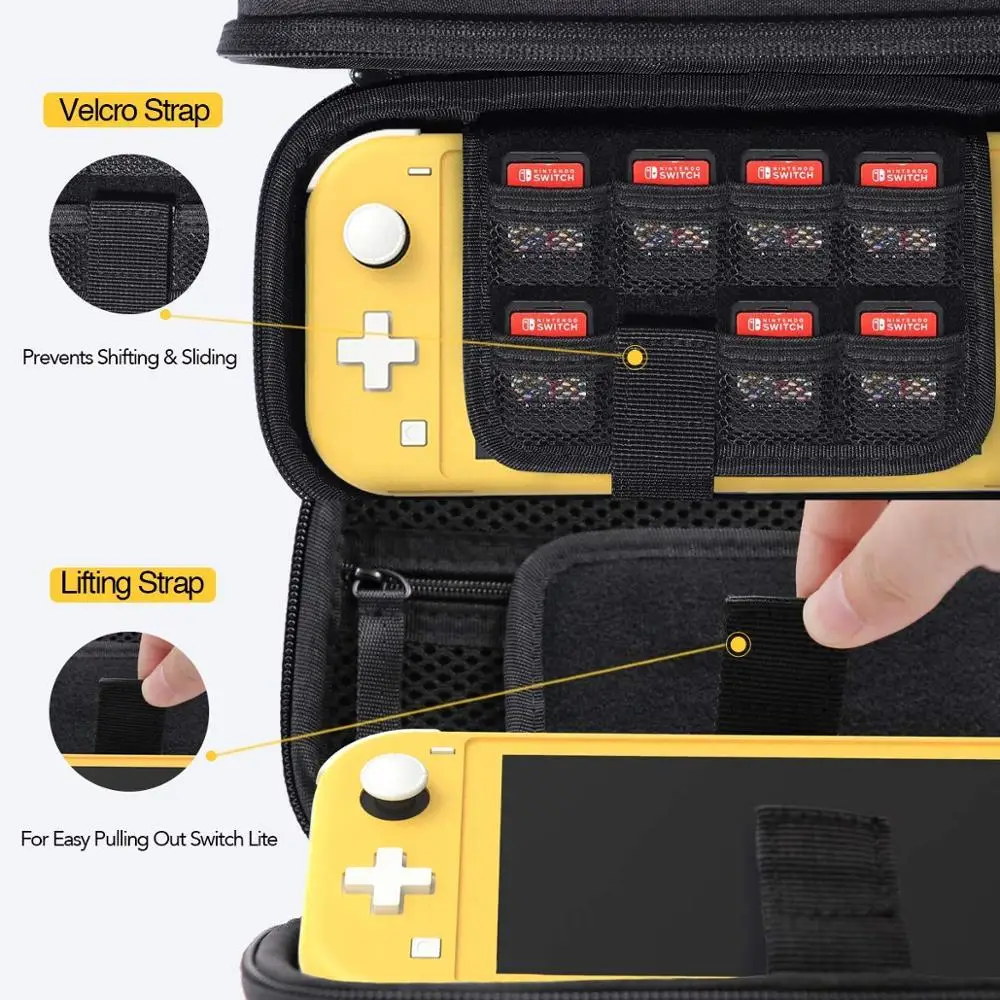 Миниатюрные аксессуары для Nintendo Switch Lite дорожная сумка переноски NS Bag чехол и