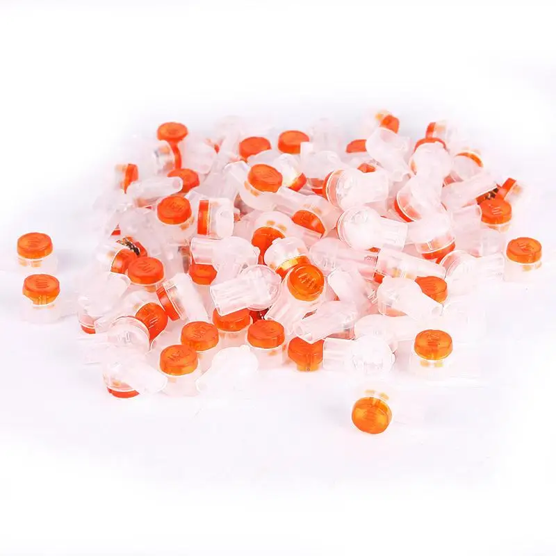 50 шт. водонепроницаемые соединители UY2 K2 2 разъема для телефонного кабеля