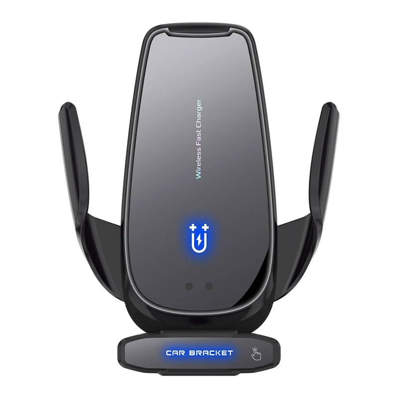 Soporte m&aacute;gico para tel&eacute;fono de coche, cargador inal&aacute;mbrico con bater&iacute;a integrada, apertura autom&aacute;tica y cierre, Sensor infrarrojo, montaje para iPhone-4