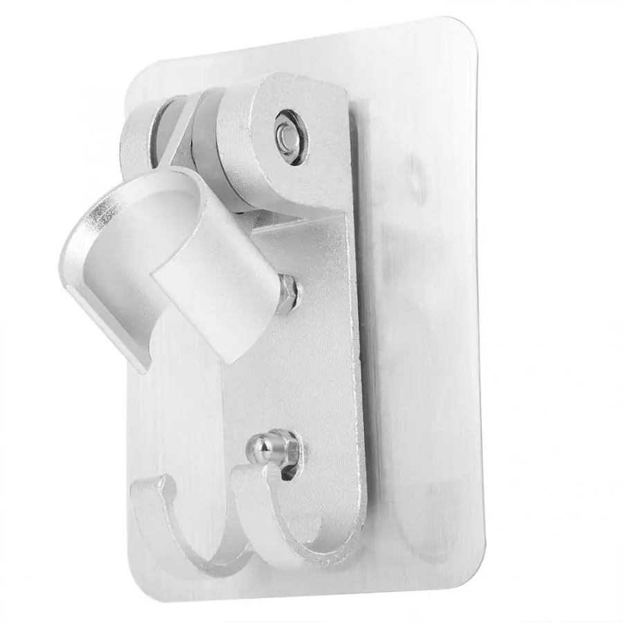 Набор аксессуаров для ванной комнаты Регулируемый алюминиевый серебристый