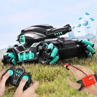 gesture sensing rc car 2 4g handle remote control tank with water bomb design drift toy model car 360 degree driving for child