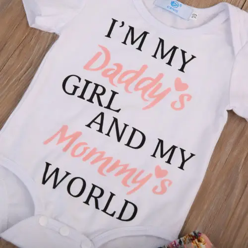 

Newborn Kids Baby Girls Clothes Set Floral Romper Pants Shorts Dress 3pcs Outfit Clothes Set