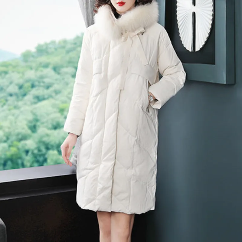 Зимняя женская куртка 2020 Новый пуховик 90% высококачественные женские парки