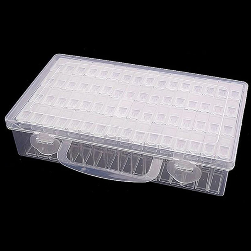 

256 Grid Diy Craft Accessories Storage and Organizer Independent Diamond Embroidery Box Divider Diamond Painting