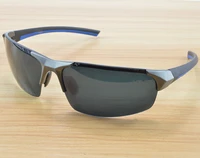 al mg alloy rimless polarized sunglasses uv400 uv100 mens shield sports brown lenses sun glasses outdoor driving fish