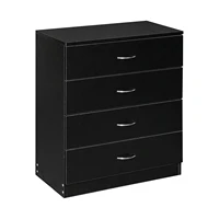 %e3%80%90usa ready stock%e3%80%91mdf wood simple 4 drawer dresser black beautiful and fashion