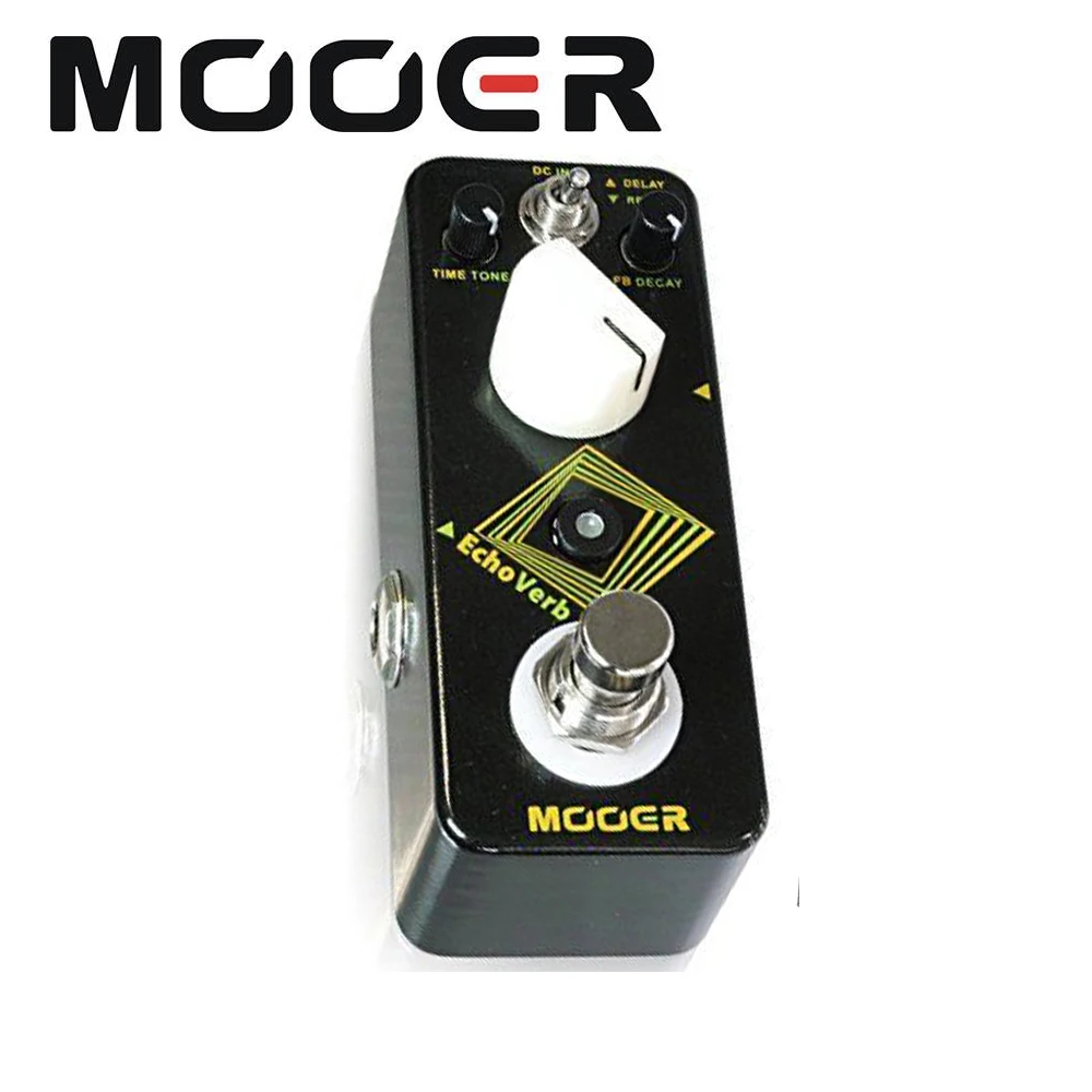 

MOOER EchoVerb Digital Delay Reverb Guitar Effect Pedal True Bypass Full Metal Shell