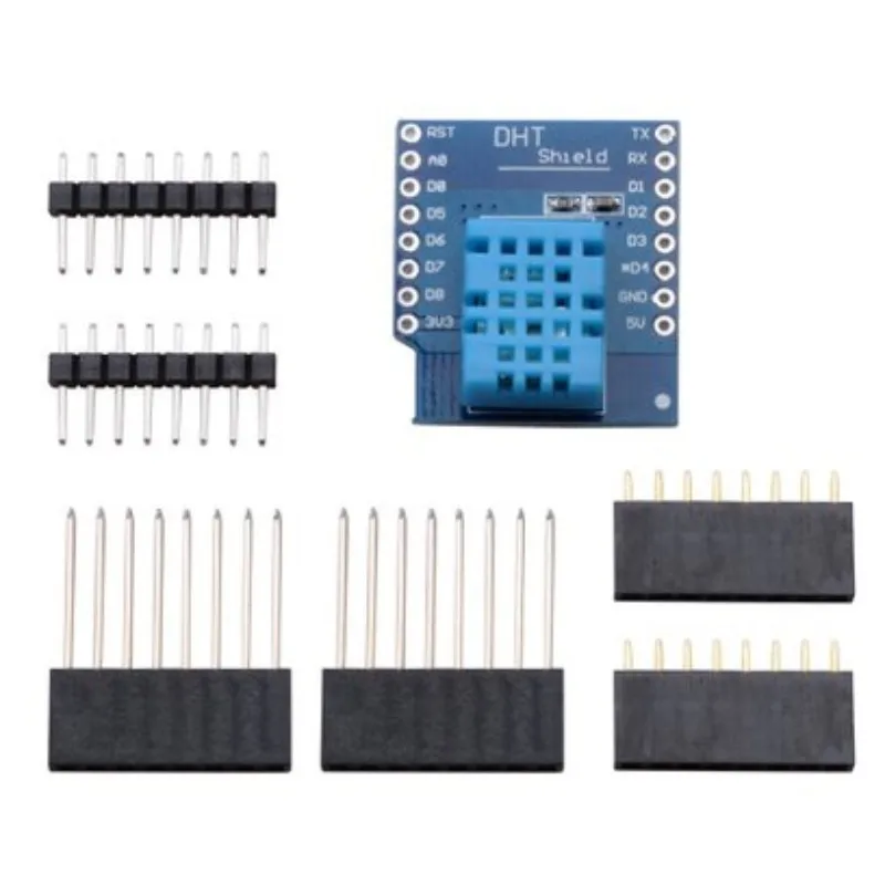 

DHT Pro Shield for D1 mini DHT11 Singlebus digital temperature and humidity sensor
