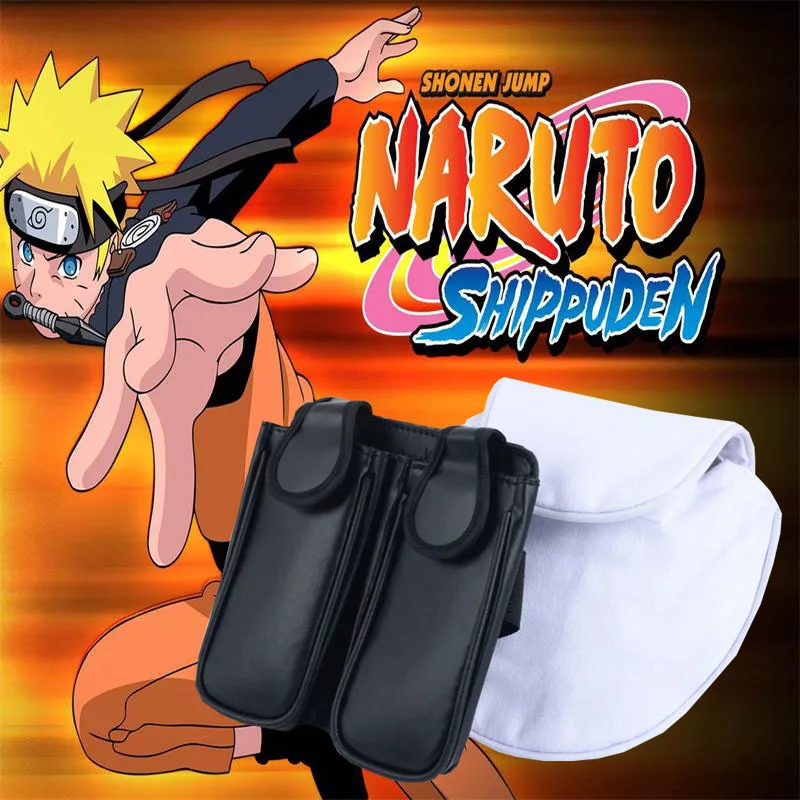 Резинка для волос ниндзя Какаси Uchiha Косплей кунай аниме Konoha упаковка оружия