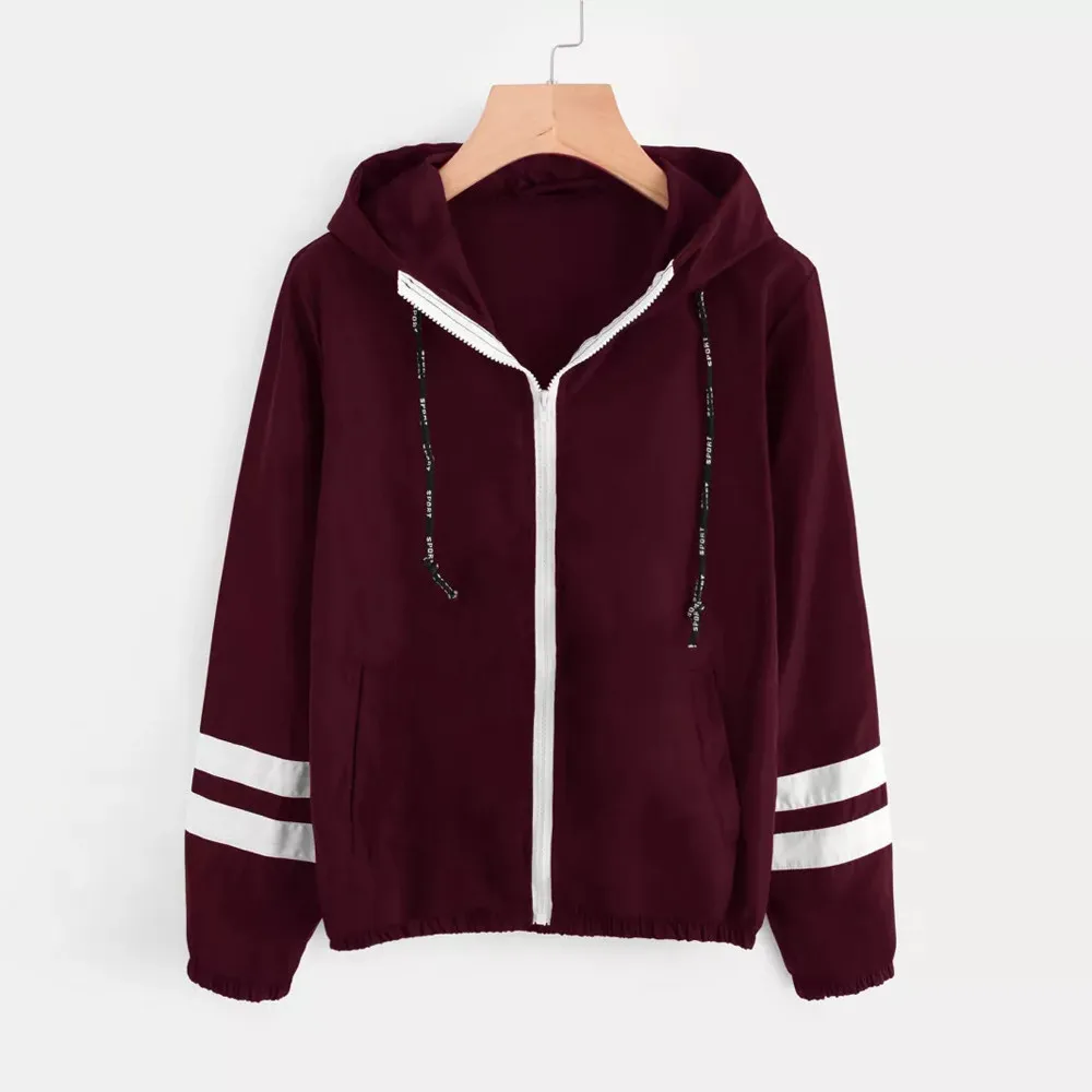 Осенняя Женская толстовка с длинным рукавом лоскутные тонкие комбинезоны