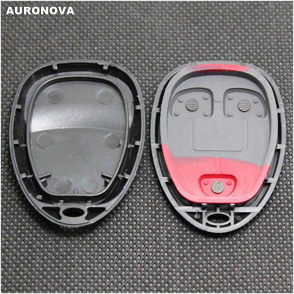 AURONOVA Новый чехол для ключей Saturn Chevy Pontiac Buick 3 кнопки дистанционного ключа от