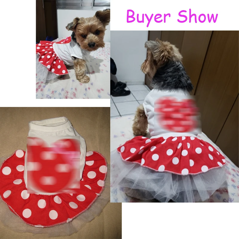 Платье с рисунком собаки для маленьких собак Юбка пачка vestido perro Модное свадебное