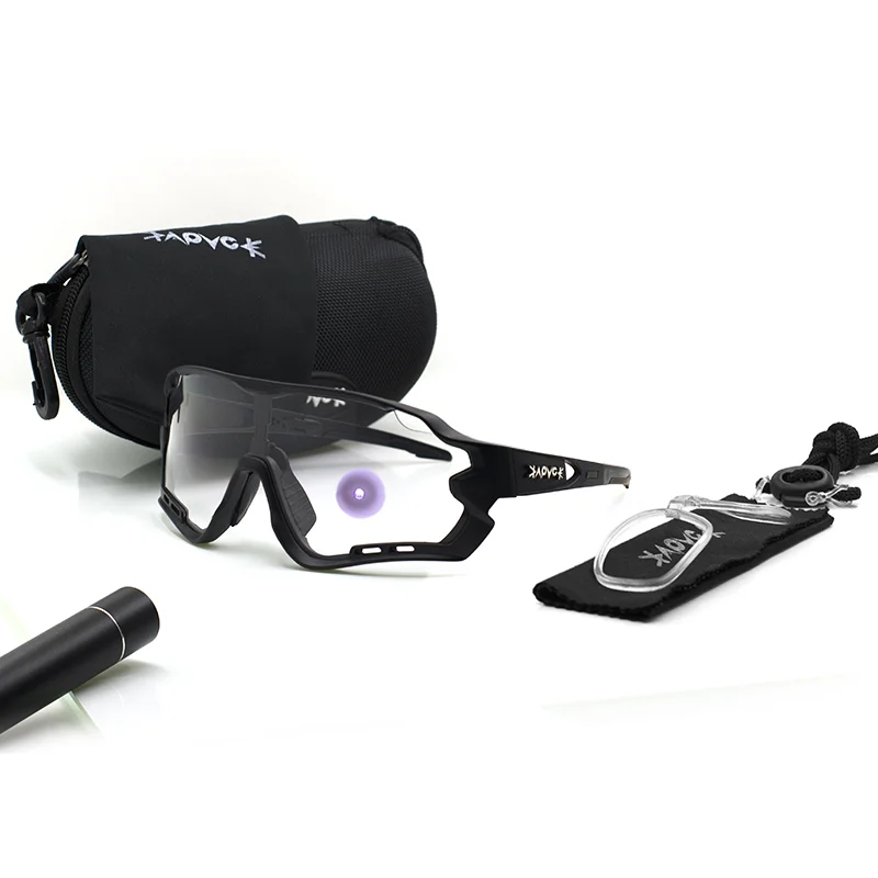 

Brand Photochromic Outdoor Sports Sunglasses MTB Mountain Bike Bicycle Riding Cycling Glasses Eyewear Gafas Ciclismo 1 Lens