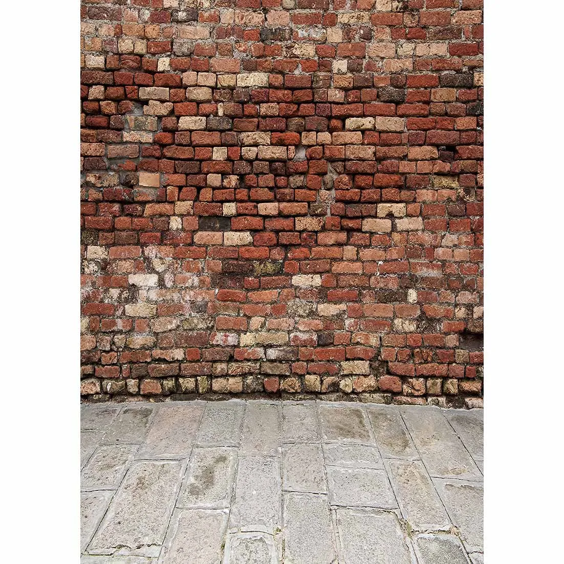 Ностальгия кирпичная стена и пол фоновые Декорации для фотосъемки на заказ фон