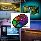 1 м-10 м Bluetooth Светодиодная лента 2835 RGB Светодиодная лента светильник Кая лента 5 в постоянного тока RGB Диодная лента ИК контроллер адаптер 5z