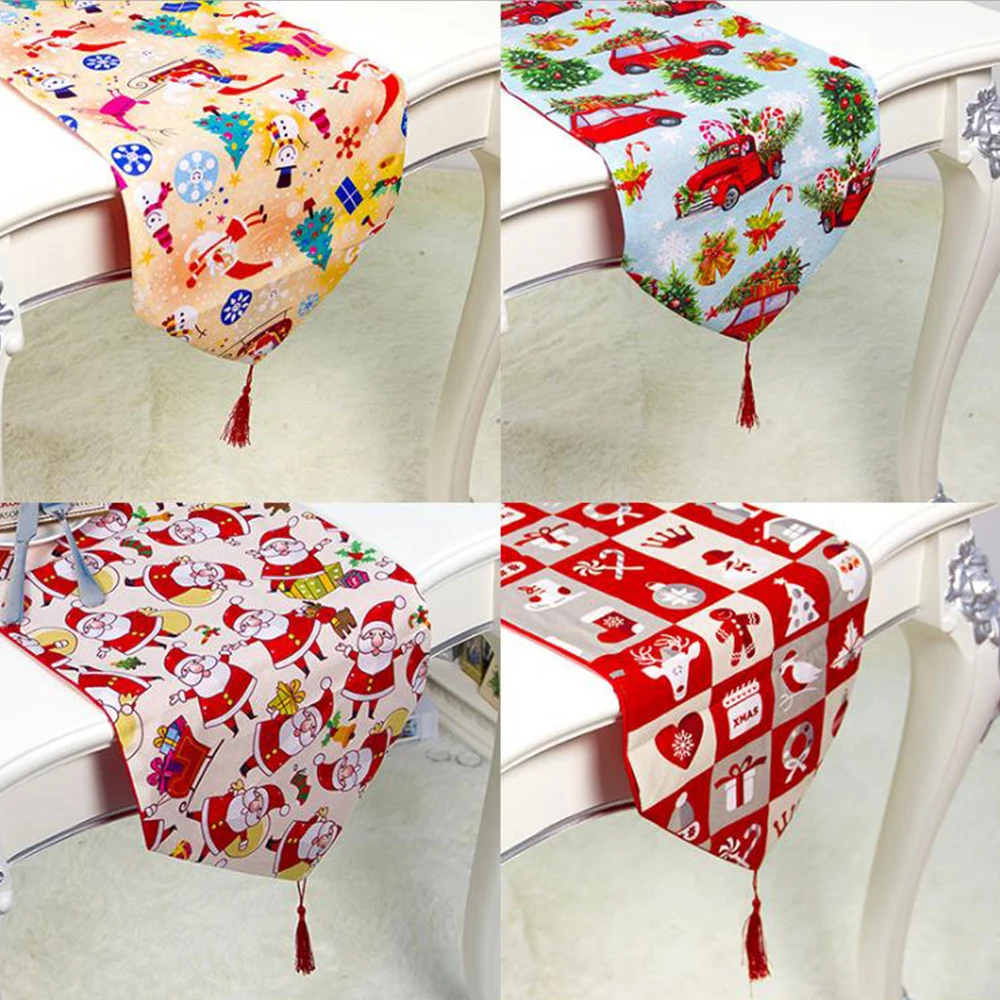 Новогоднее украшение для стола дома 180x35 см|Кулоны и подвески| |