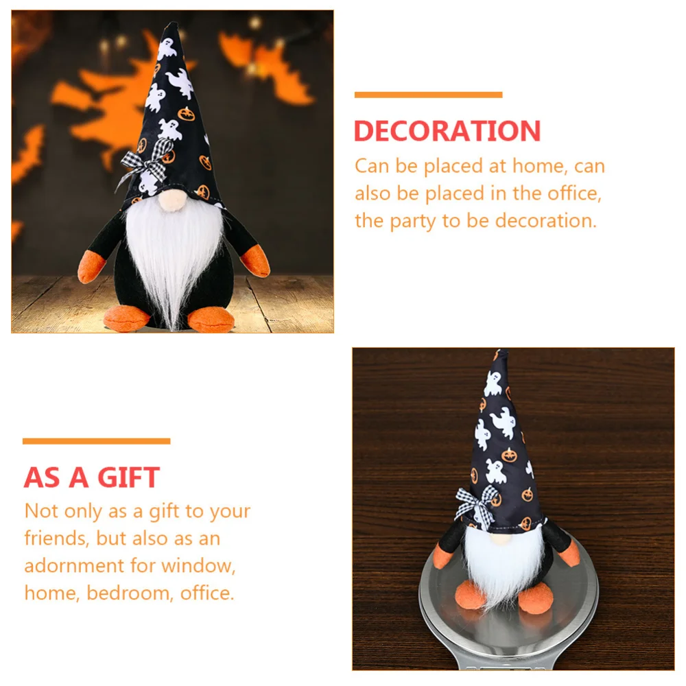 

2Pcs Holiday Gnome Decoration Doll Ornament Party Favors