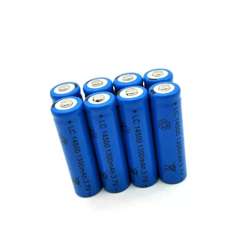 OOLAPR 4 упаковки много 14500 батарея 3,7 V 1300mAh батарея для камеры для игры