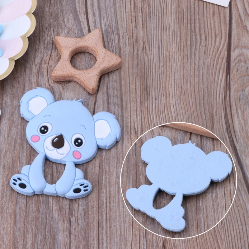 DIY Детский Прорезыватель для зубов игрушка кормления ожерелье браслет