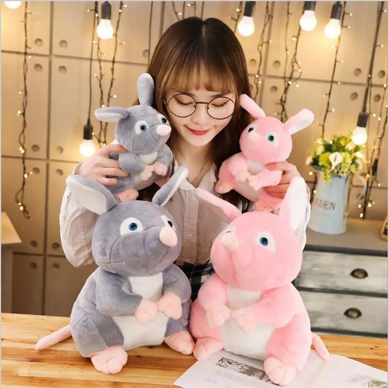 Милая имитация кукла мышка плюшевая игрушка маленькая мышь мягкие животные