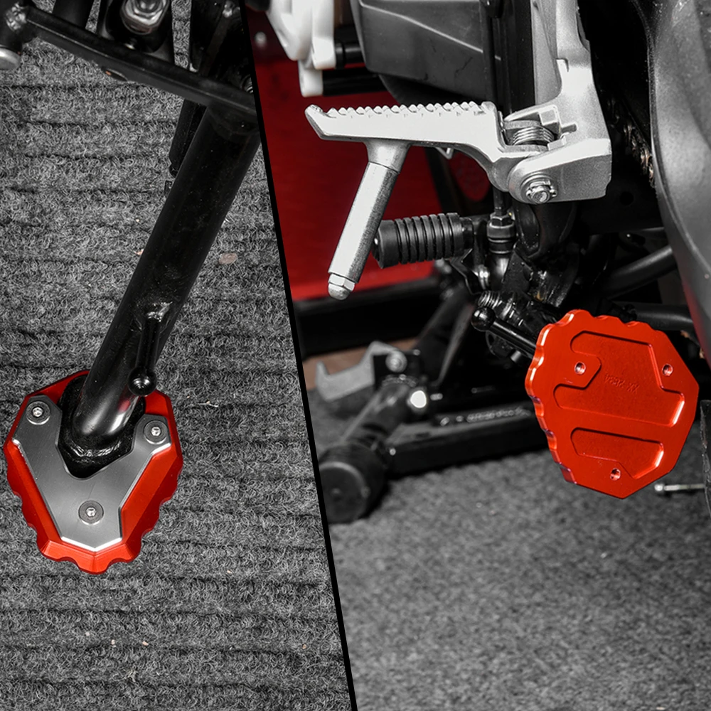For Honda CB500X CB 500X 2019-2020 Motorcycle Kickstand Side Stand Enlarge Extension Plate Pad Motorbike 500 X Accessories | Автомобили и