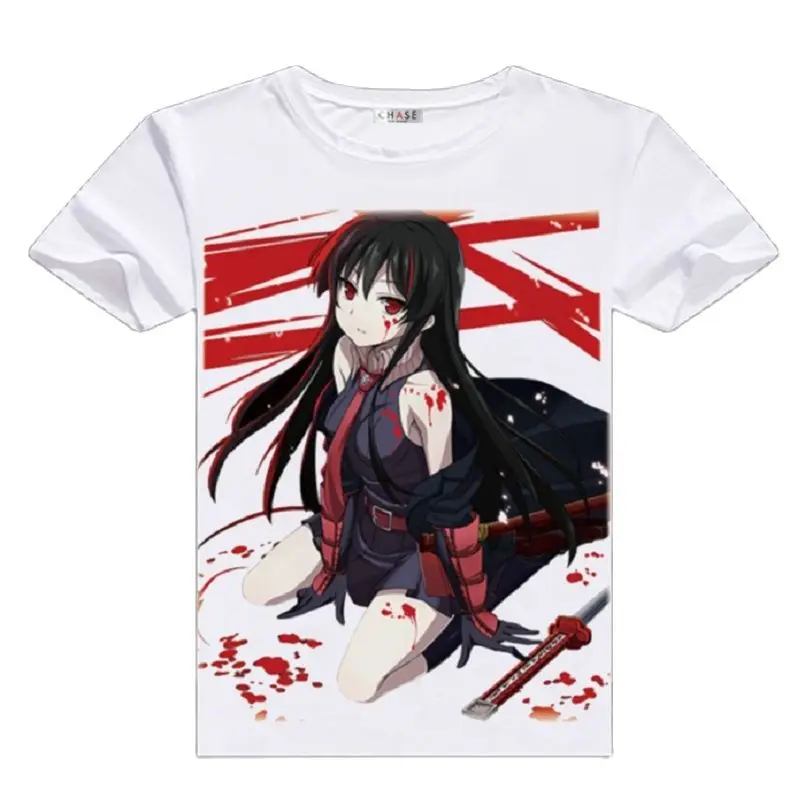 

High-Q Unisex Anime Cos Akame ga KILL! Tatsumi Mine Cotton Casual T-Shirt Tee T Shirt Tops