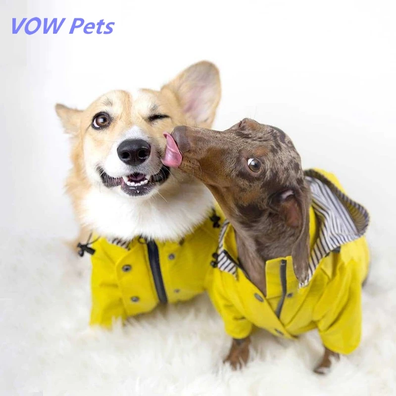 

VOW Pets SUPREPET Pet Dog Clothes For Puppy Windproof Dog Jacket Rainproof Dog Raincoat Dog Sport Hoodies Jackets Popa Perro