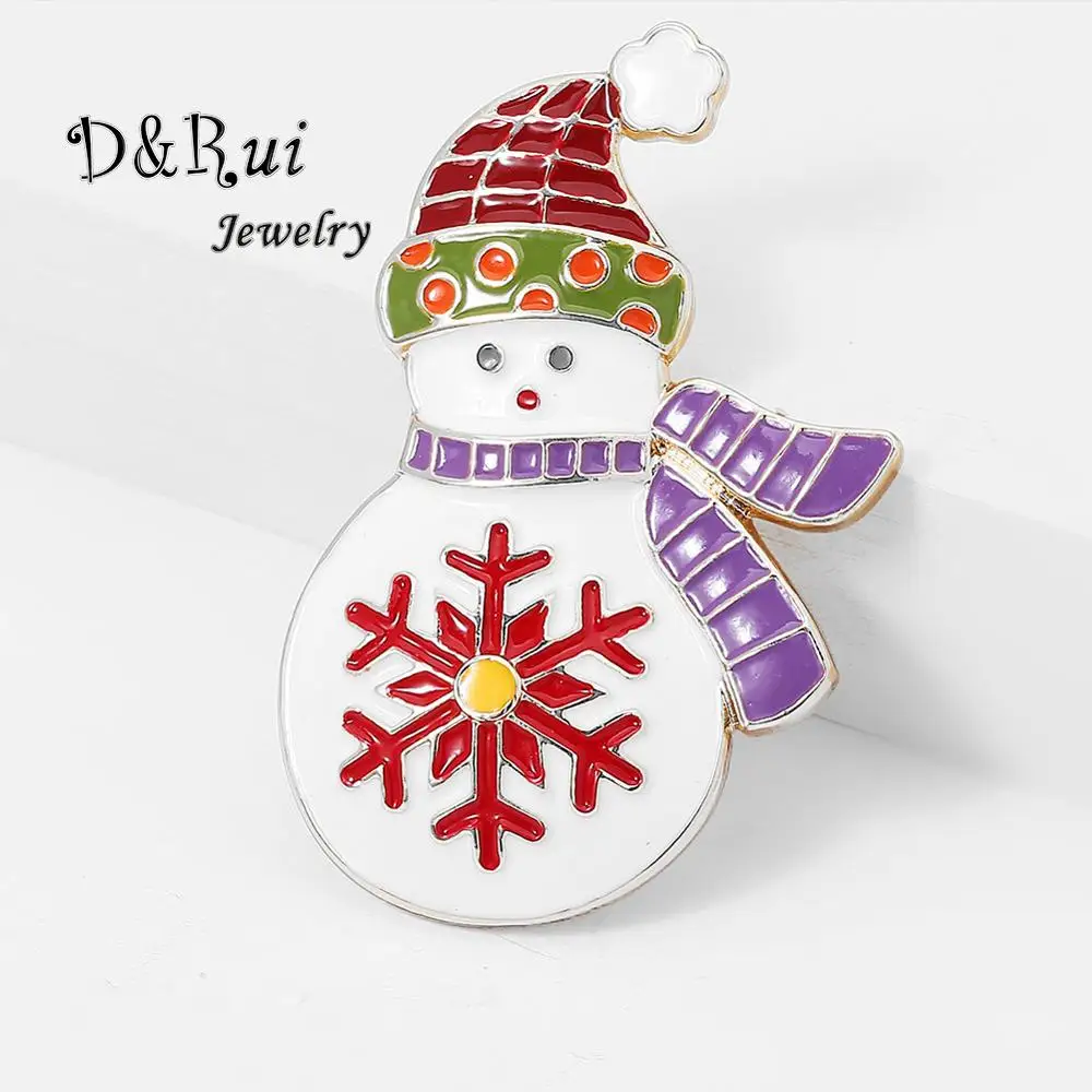 

Cute Snowman Brooches and Pins 2020 Women Fashion Enamel Snow Scarf Clip Jewelry Christmas Accessories Broach Bouquet Brooch Pin