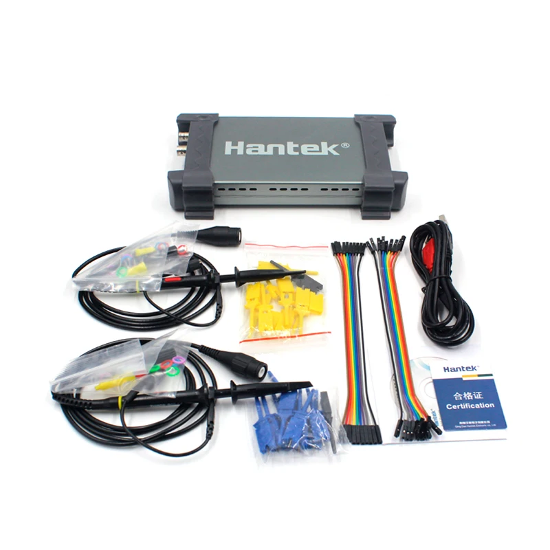 

Hantek 6022BL PC USB Oscilloscope 2 Digital Channel 20MHz Bandwidth 48MSas Sample Rate 16 Channels Logic Analyzer Car diagnosis
