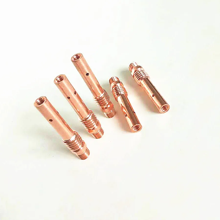 16 pieces of torch accessories red copper contact nozzle external wire connecting rod board for 350A MIG welding | Инструменты