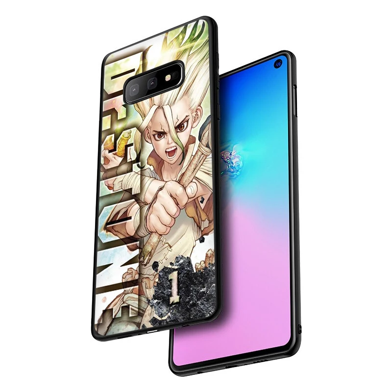 EWAU Dr камень манга силиконовый чехол для телефона для samsung S6 S7 край S8 S9 S10 плюс S10e Note 8, 9, 10, M10 20 30 40