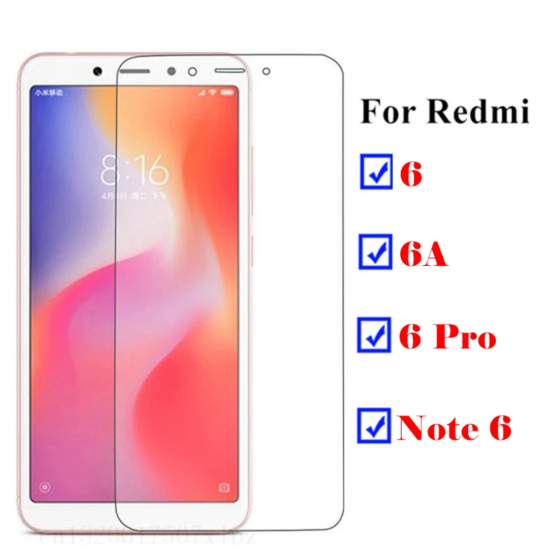 Защитное стекло для xiaomi redmi6A redmi 6 A защитное красное mi 6a 6pro note6 tremp ksiomi resmi remi a6 a apro