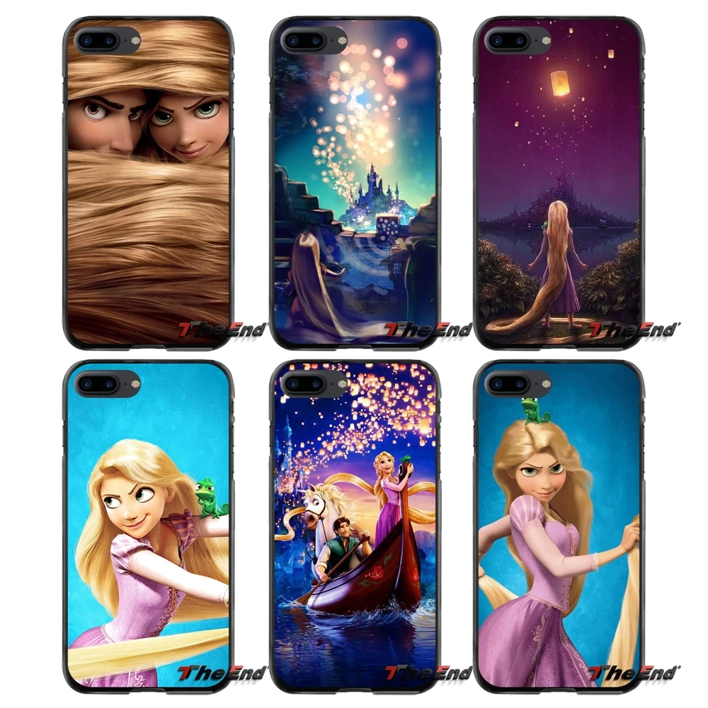 Рапунцель аксессуары для телефона Чехлы Apple iPhone 4 4S 5 5S 5C SE 6 6S 7 8 Plus X iPod Touch