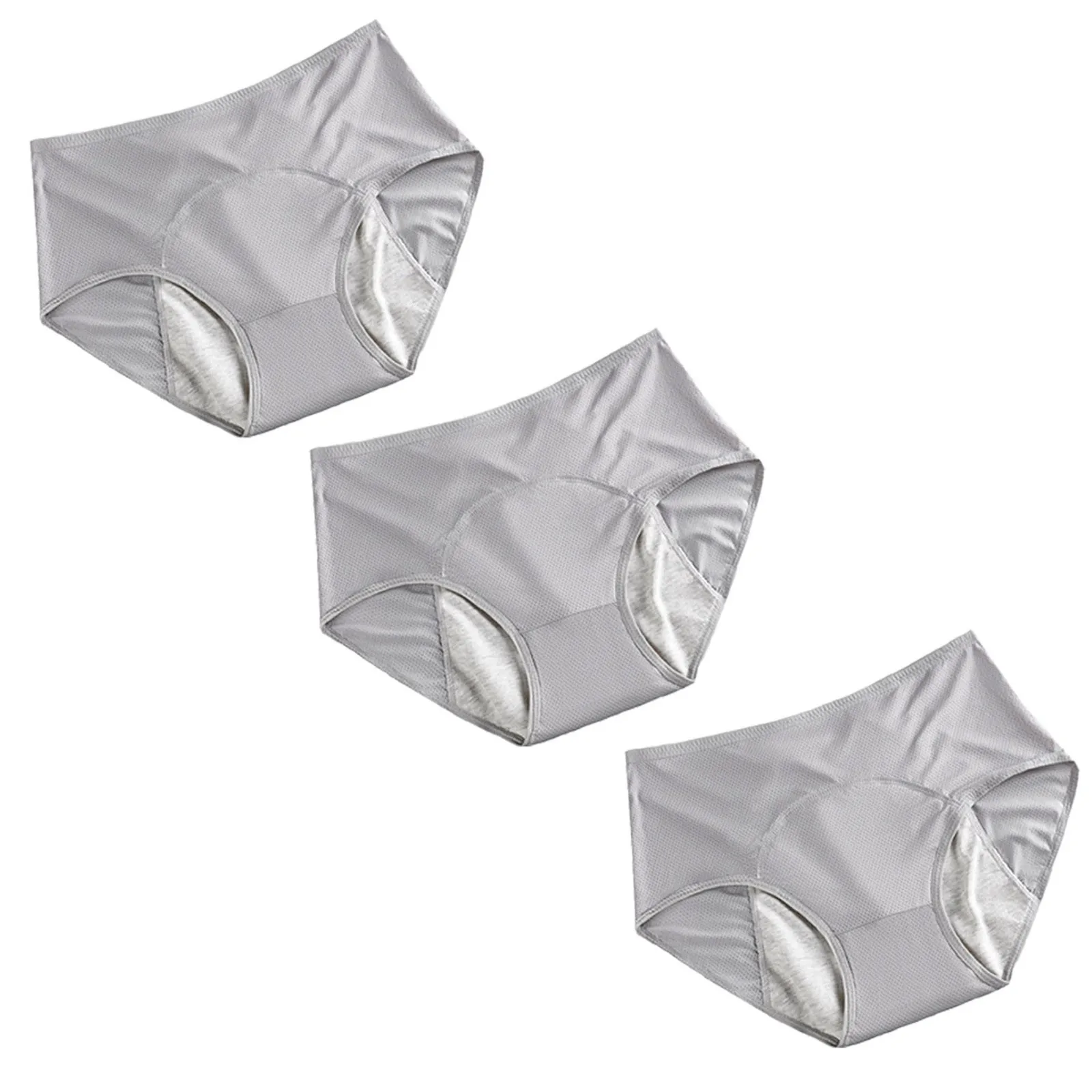 

New Cotton Physiological Period Leak Proof Menstrual Panties Breathable Seamless Soft Fabric High Quality Women Underwear Breifs