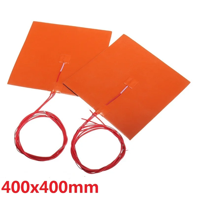 400x400mm 750w @220v w/NTC 100K Thermistor 3M Adhesive back silicone Heater 3Dprinter Heatbed | Дом и сад