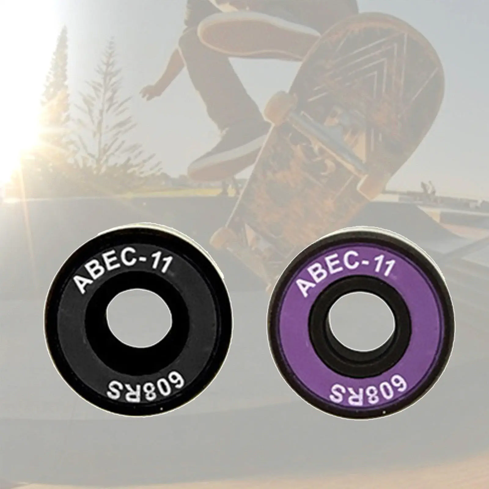8 шт. 608RS ABEC 11 высококачественные роликовые коньки подшипник скейтборд колеса Beaing