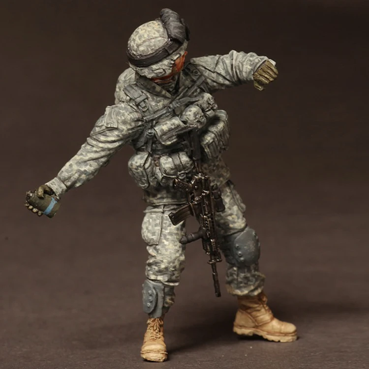 1/35 фигурка модели из смолы GK солдат 2-е пехотное подразделение армия США