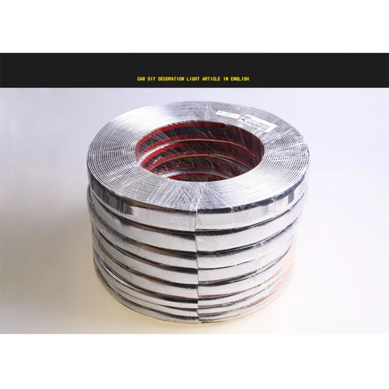 Новая серебряная Декоративная полоса для самостоятельного формования