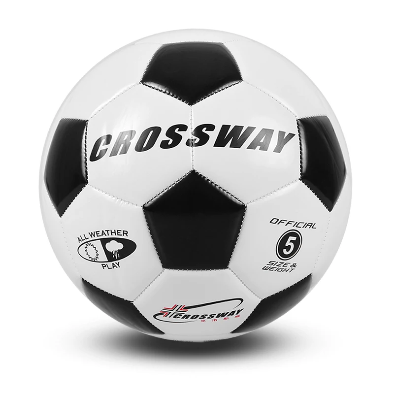 

Machine Stitched Pu Leather Laminated Waterproof Game Ball Football Size 5, Used for Club Training and Practice