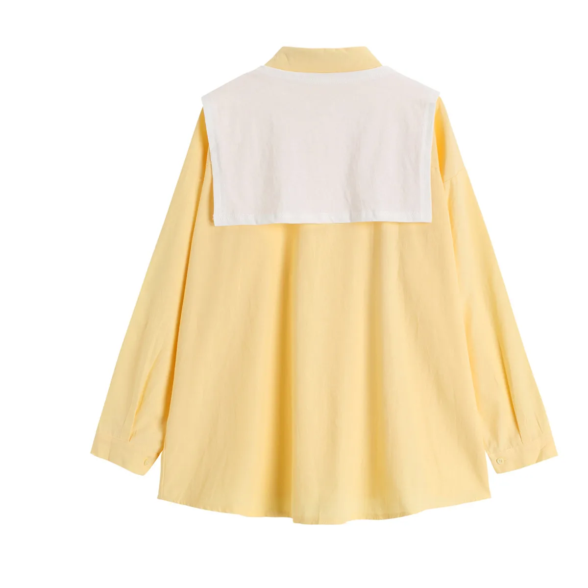 Блузка женская из двух предметов модная Свободная рубашка в Корейском стиле с