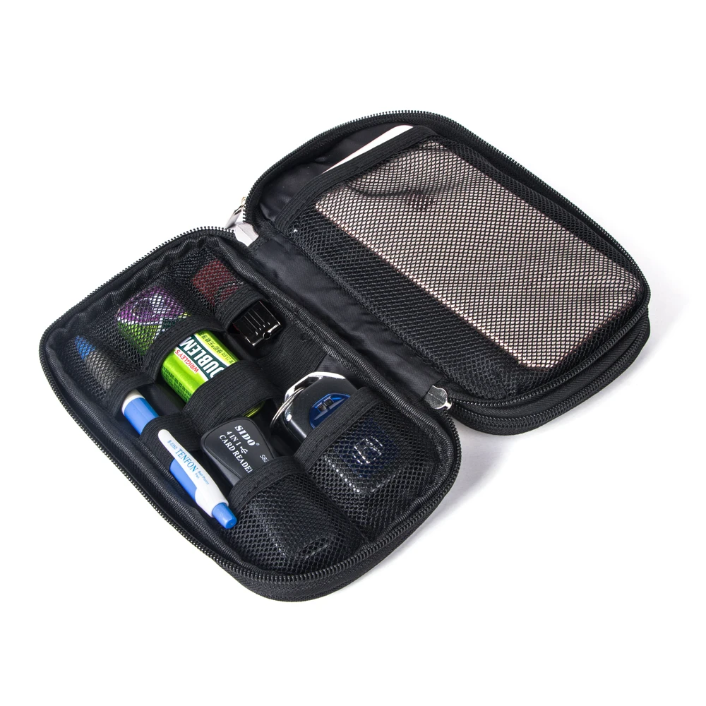 Сумка Органайзер для электронных гаджетов чехол usb кабеля и гарнитуры аксессуары