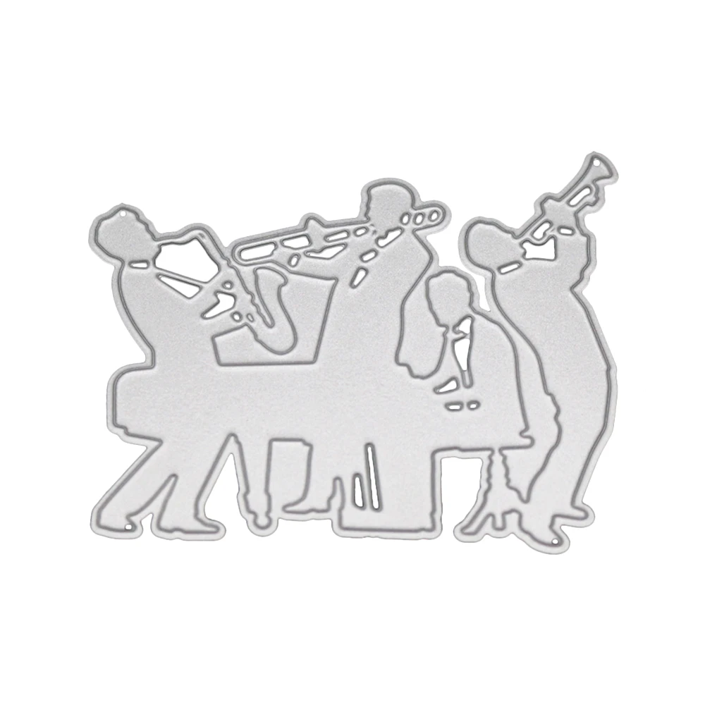 Металлические штампы сделай сам трафареты музыкальная команда скрапбукинг