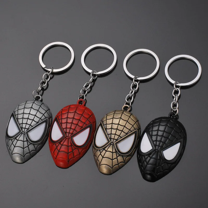 New Iron Man Tony Stark Keychain Marvel The Avengers 4 Endgame Quantum Realm Series Key Ring Car Chain Holder Porte Clef |