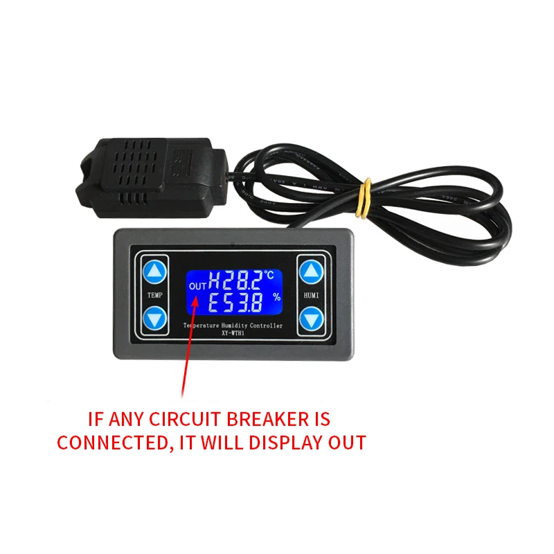 

Hot Digital Temperature Humidity Controller Thermostat Hygrometer Automatic Constant Temperature And Humidity Control Board