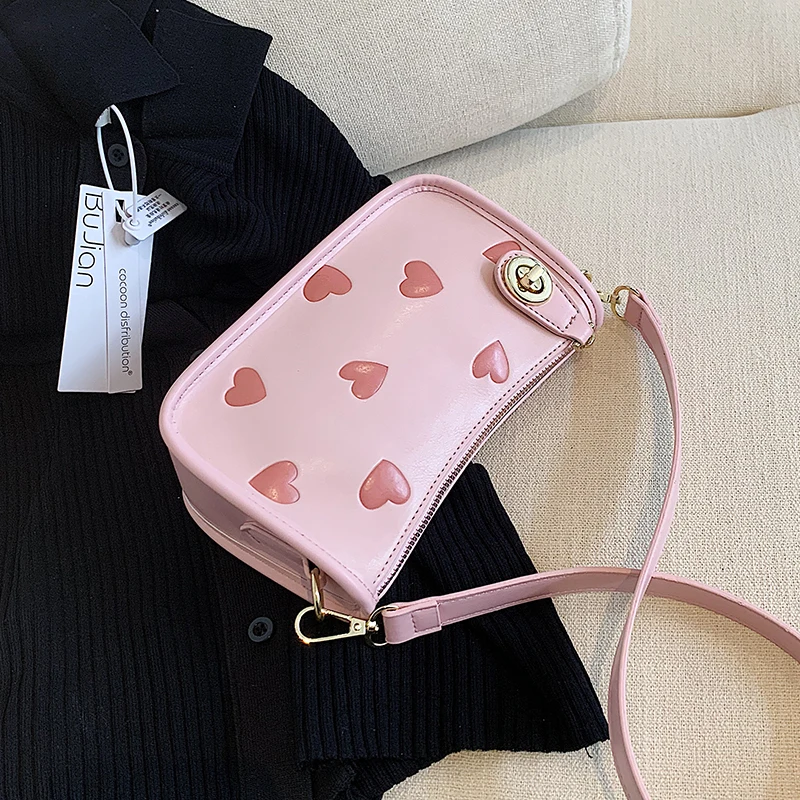 

Popular Bag 2021 New Bag Female Autumn Messenger Bag Fashion Shoulder Bag Underarm Bag Square Bag Width: 21cm