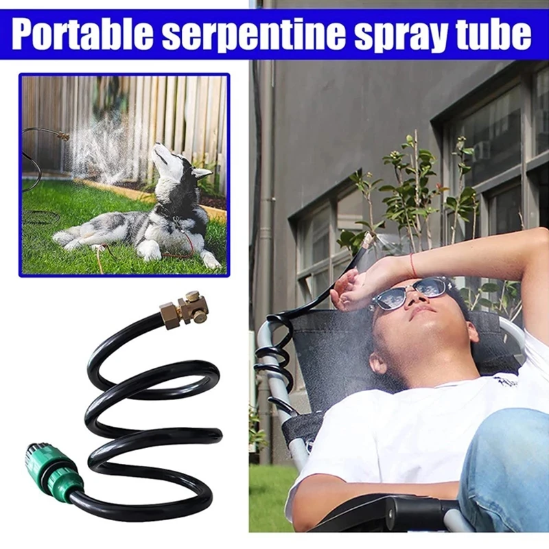 

High quality Spray Tube Universal Serpentine Spray Tube Convenient Spray Tube Flexible Hose Convertible for Garden Humidificatio